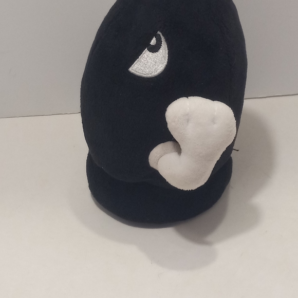 Super Mario BULLET BILL Plush Toy Little Buddy - Picture 5 of 6